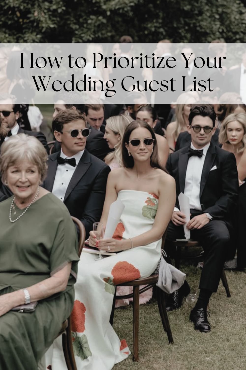 wedding guest list organizer