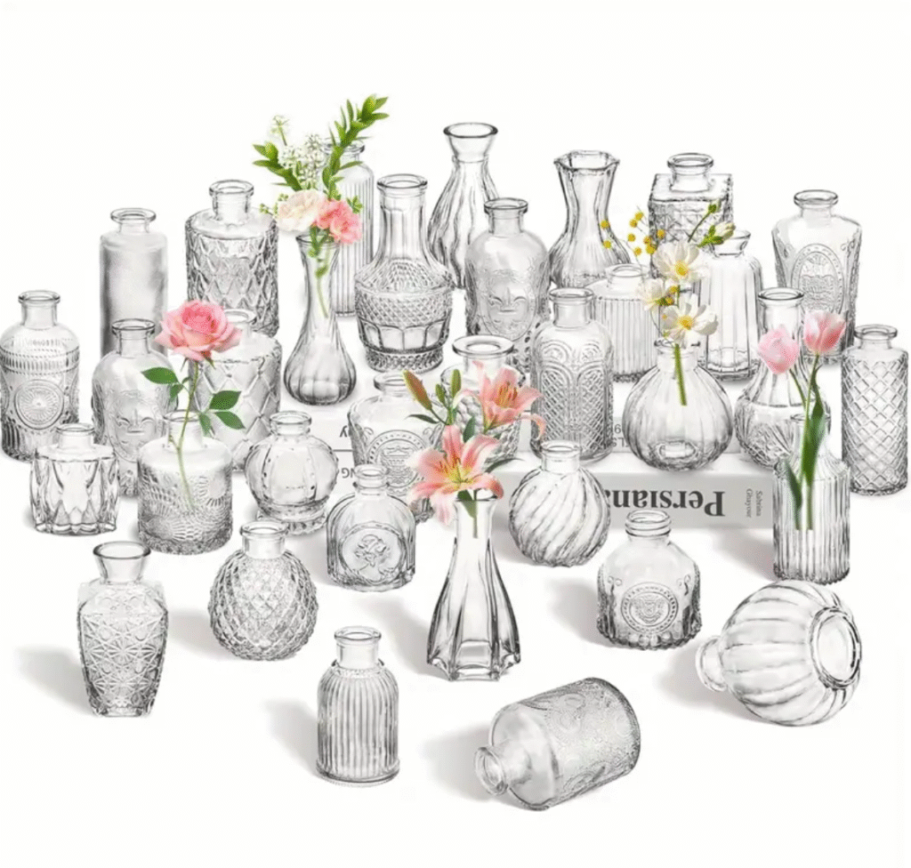 bud vases for wedding centerpieces