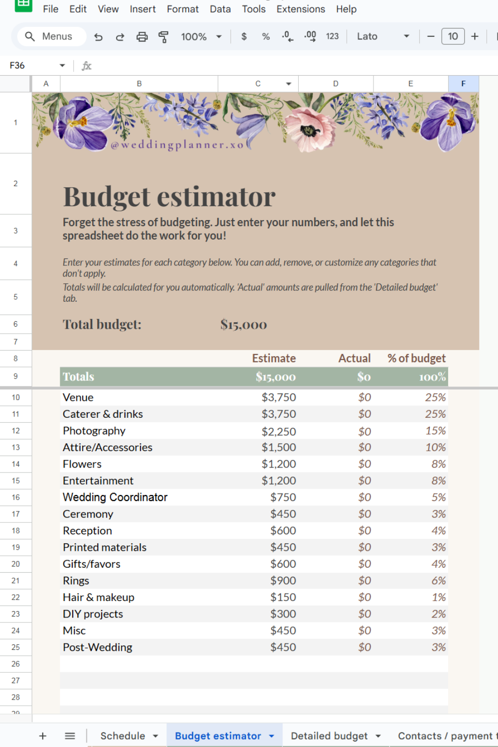 how to plan a wedding on a small budget